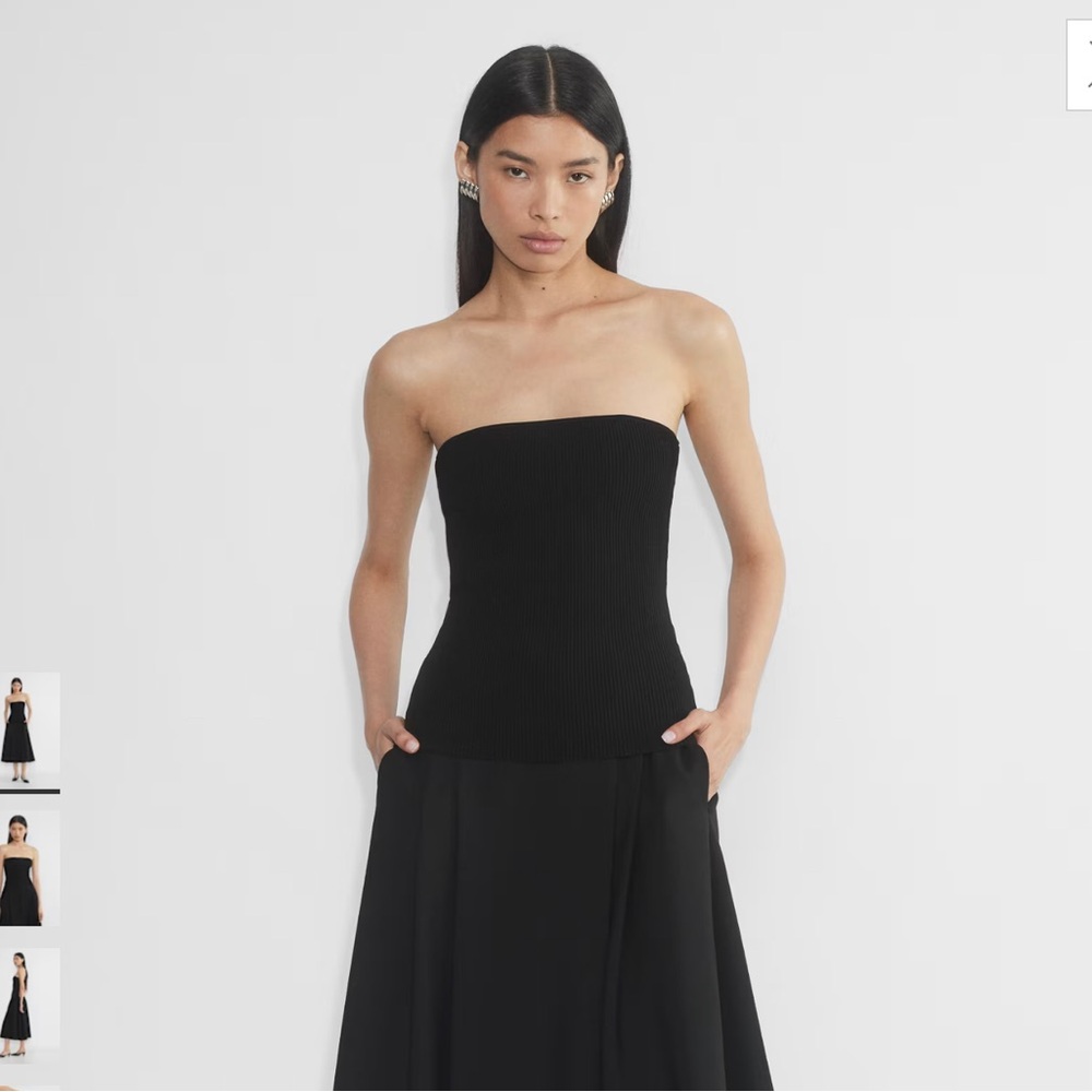 Babaton Sculpt Knit Tube Top
